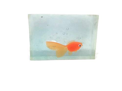 Kids Clear Soap with Hidden Fish Toy – 4 oz Fun Bath Time Surprise