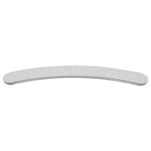 ForPro Zebra Curved Nail Files, 12 Count (Pack of 2) - 100/180 Grit