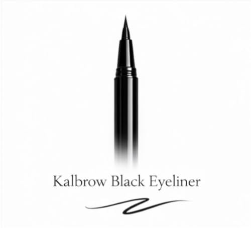 KALBROW Waterproof Black Eyeliner Pen - Precise, Smudge-Proof Eye Makeup