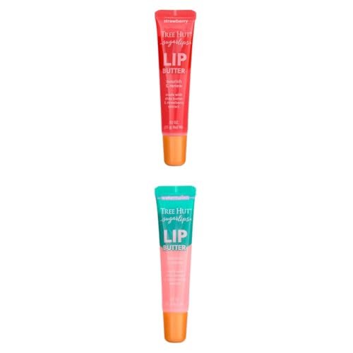 Tree Hut Strawberry & Watermelon Lip Butter Bundle - Nourishing Care