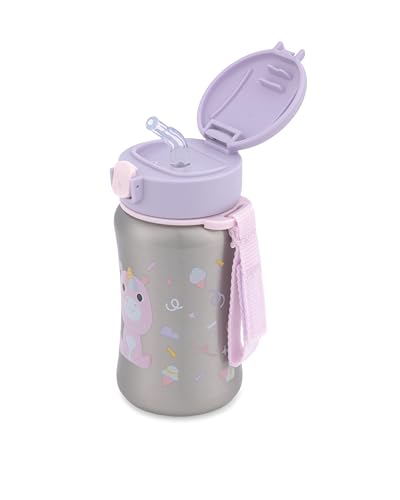 Skip Hop Besties Squad Unicorn Sippy Cup with Straw, 12 oz.