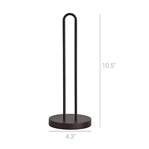 Mkono Scrunchie Holder Stand - Brown and Black Hair Tie Organizer