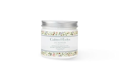 Crabtree & Evelyn Summer Hill Body Butter 12.7 oz | Nourishing Moisturizer