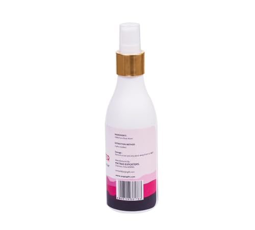 Yogi's Gift Rose Water 6.5 fl oz - Pure, Alcohol-Free Facial & Hair Spray, Pack of 1