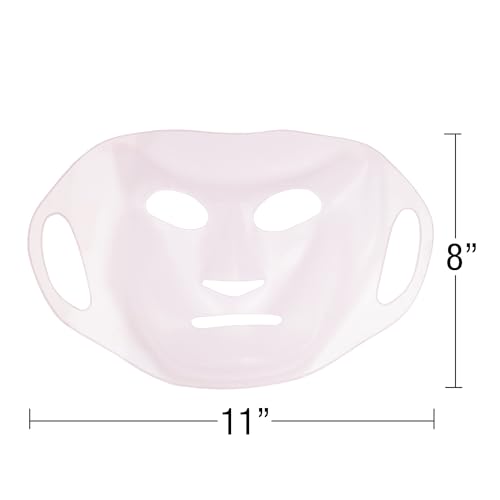 Luxe Reusable Silicone Face Mask for Serums & Moisturizers 2-Pack