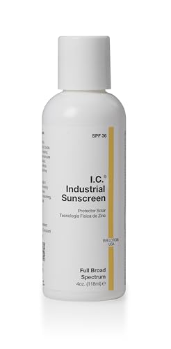 R&R Lotion Industrial Sunscreen SPF 36 Zinc Oxide Broad Spectrum 4oz