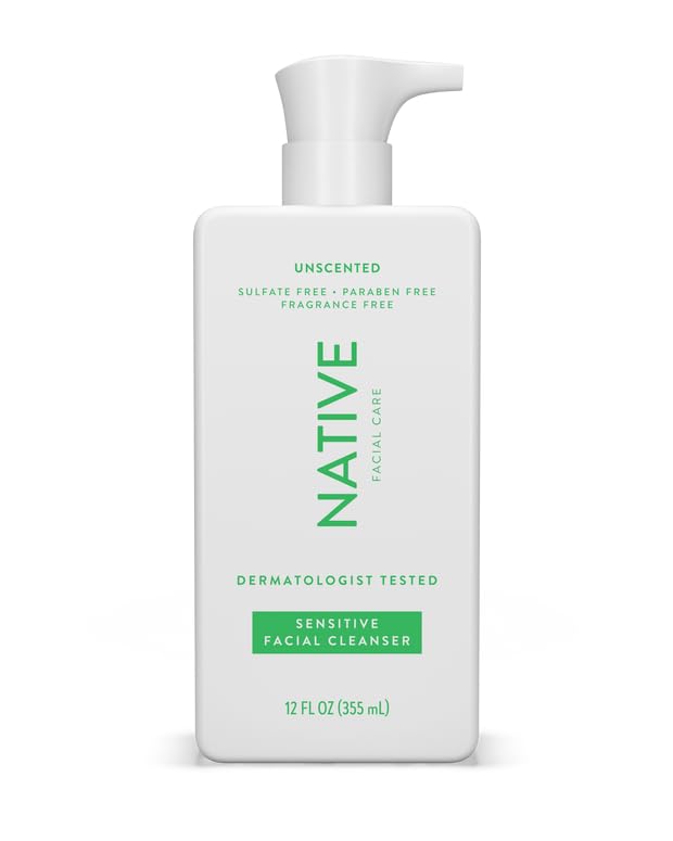 Native Aloe & Vitamin B3 Facial Cleanser for Sensitive Skin