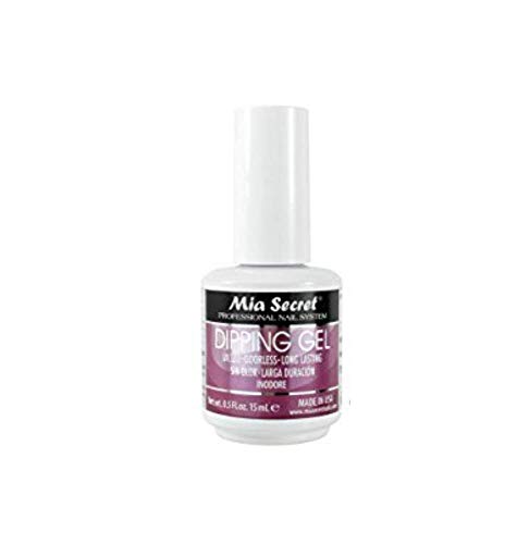Mia Secret Odorless Acrylic Dip System 0.5 oz - UV/LED Compatible Dipping Gel