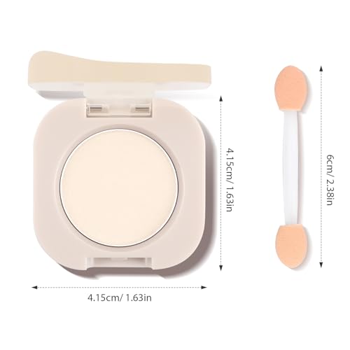 Moonlight White Matte Eyeshadow with Dual-Ended Brush | 12 Shades