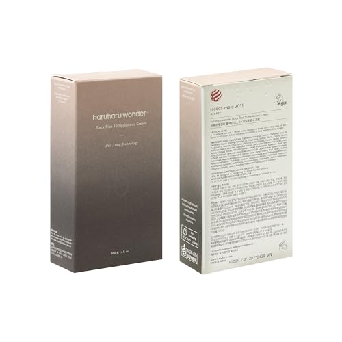 Haruharu Wonder Black Rice Hyaluronic Cream 1.6oz Lavender Scent - Vegan Skincare