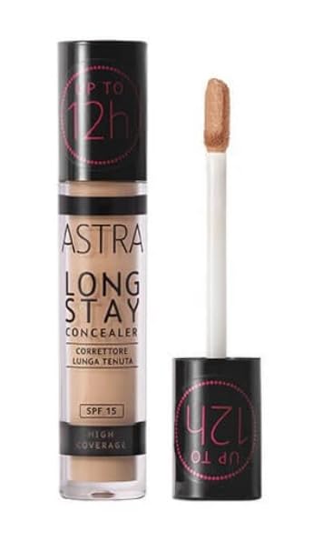 Astra Long Stay Concealer n° 4.5W – Peach, SPF15, 0.1 Fl Oz