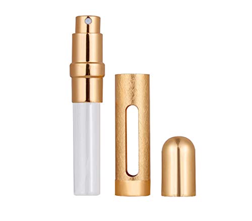Tvoip 12ML Travel Perfume Atomizer - Refillable Spray Bottle in 6 Colors