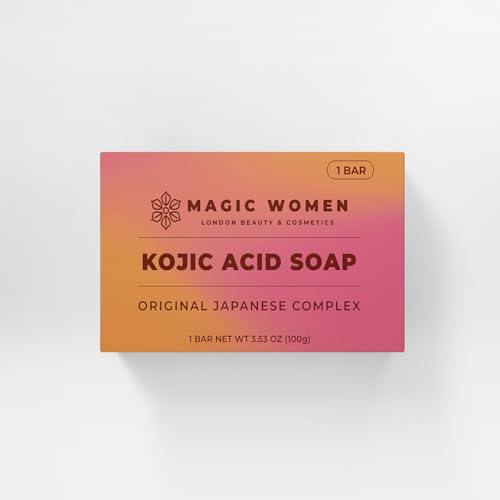 Kojic Acid Soap with Vitamin C & Retinol – Skin Brightening Bar (3.5 oz)