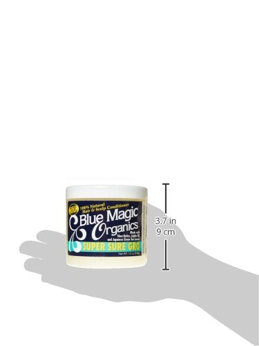 Blue Magic Super Sure Hair Growth Oil 12oz Pack of 2 with Shea & Jojoba - B005I4QCK0