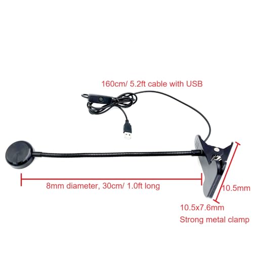 5W Gooseneck UV Light for Resin Curing - Adjustable LED Lamp