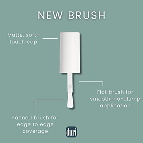 Duri Path Of Light Rose Gold Metallic Nail Polish - Semi Sheer, Fast Dry, Vegan, 0.45 Fl Oz