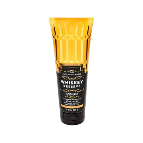 Bath & Body Works Whiskey Reserve Body Cream with Hyaluronic Acid - 8 oz