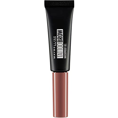 Maybelline Tattoo Brow Waterproof Gel - Long-lasting, Smudgeproof Auburn 5ml