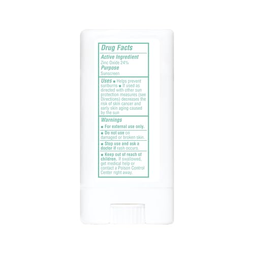 Thinkkids Mineral Sunscreen Stick SPF 30 Kids & Baby Water Resistant 0.64 Oz