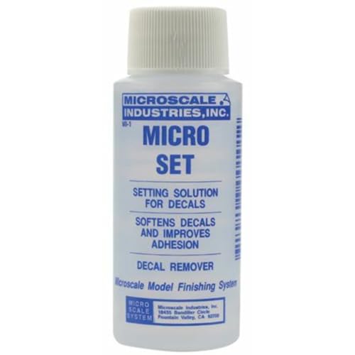 Microscale BMF129 Micro Set Decal Setting Solution 1 Fl Oz - Model Variants