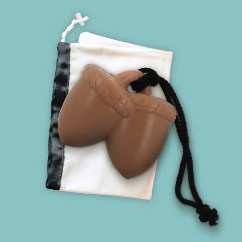 NPW Hello Handsome Nut-Shaped Soap on a Rope - Almond Scented, 9.2 oz