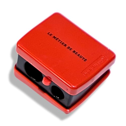METIER Dual-Barrel Eye & Lip Pencil Sharpener | Precision & Travel-Friendly