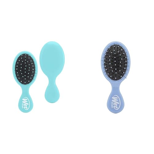 Wet Brush Mini Detangler Hair Brush Set - Gentle Pain-Free Detangling
