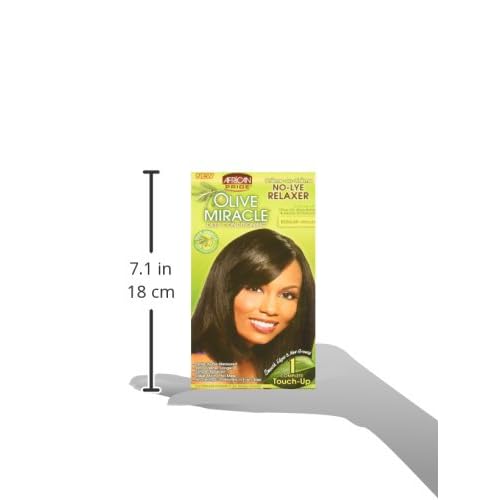 African Pride Olive Miracle Deep Conditioning No-lye Relaxer Kit, Regular (SG_B00K0L9IYS_US)