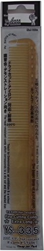Y.S.Park 8.5" Fine Cutting Comb 335 – Camel Hair Styling Tool