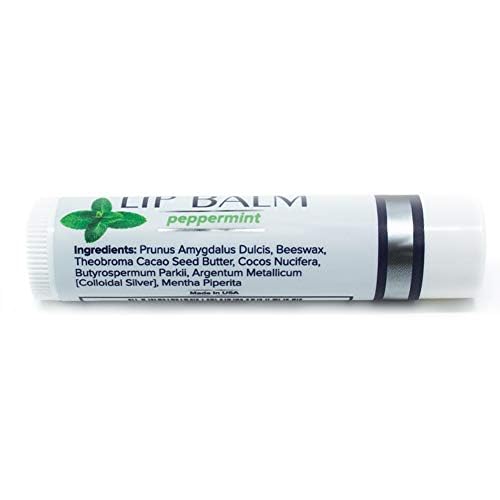 Colloidal Silver Lip Balm - 3 Pack | Hydrating & Nourishing