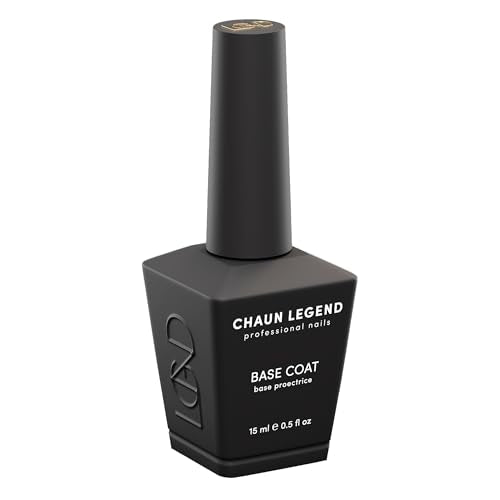Chaun Legend Gel Base Coat - Unbeatable Adhesion, Smooth Finish, 15ml - Professional Nail Primer