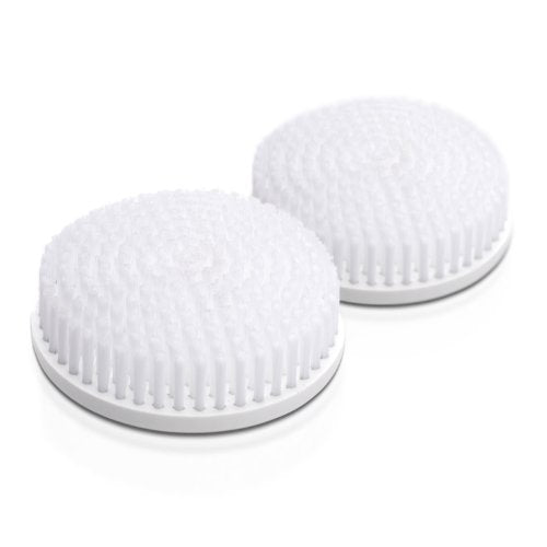 ToiletTree 2 Pack Replacement Heads for Skin Care System - Body & Facial Brush