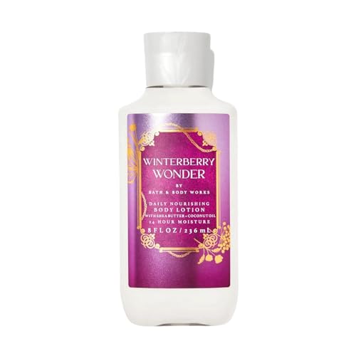 Bath & Body Works Winterberry Wonder Body Lotion Set for Women - 8 Oz