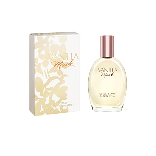 Vanilla Musk Cologne Spray for Women, 1.6 oz Vegan Formula