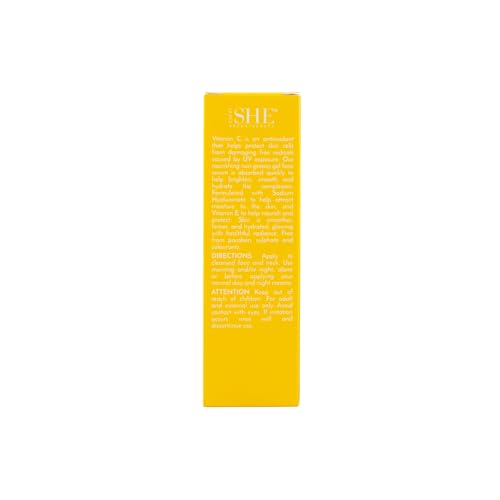 Om She Vitamin C Face Serum 1.69fl oz - Hydrating & Brightening