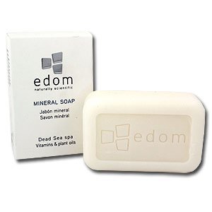 Edom Dead Sea Mineral Salt Soap - Daily Cleansing Bar, 3.4 Oz