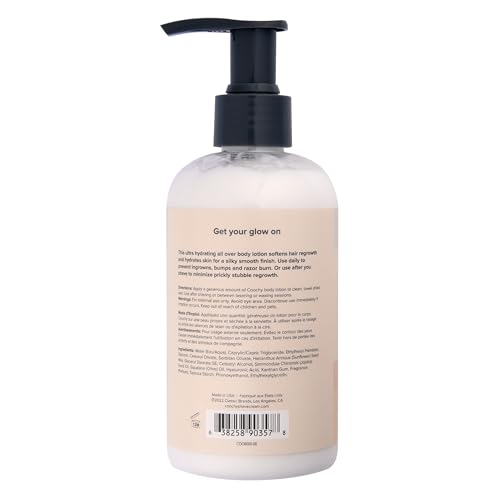 Coochy Ultra Silky Body Lotion 8 oz | Post Shaving Moisturizer | Prevents Bumps & Razor Burn