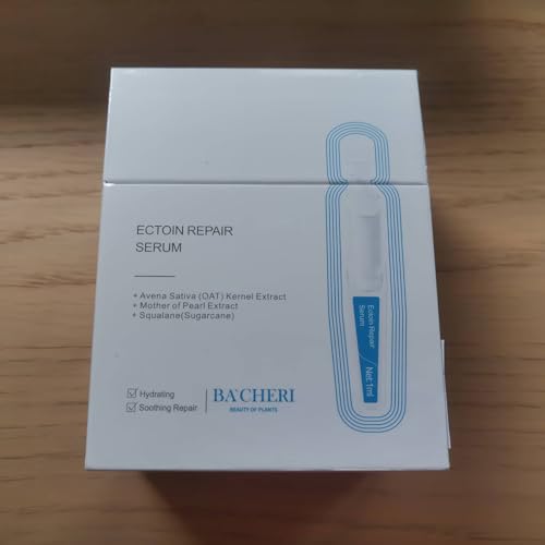 BACHERI Ectoin Hydrating Repair Serum - 30 Single-Use Facial Ampoules