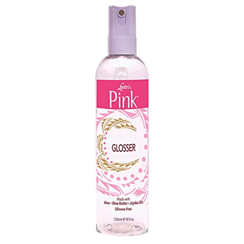 Luster's Pink Glosser - Shea Butter & Aloe Hair Shine Spray
