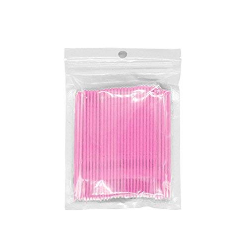 G2PLUS Cotton Swabs - 500PCS Micro Applicators for Makeup & Eyelash Extensions | 2.0mm Head Diameter