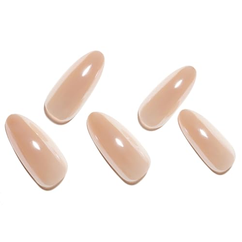 GLAMERMAID Pink Parfait Champagne Glazed Press-On Nails - Short Almond
