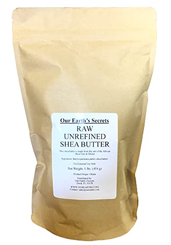 Ivory Raw Unrefined Shea Butter - Top Grade 1 Pound