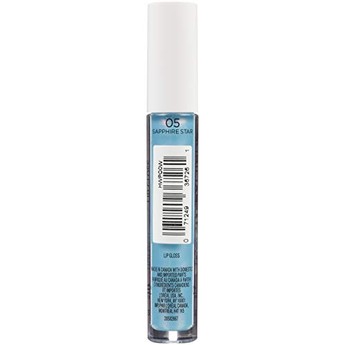 L'Oreal Paris Galaxy Lumiere Holographic Lip Gloss Sapphire Star 0.1 Fl Oz