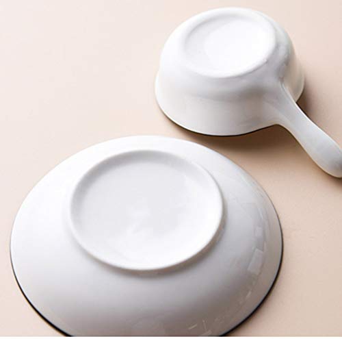 Cat-Shaped Ceramic Dipping Plates - Set of 4