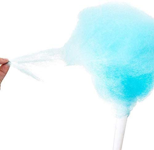 Cotton Candy Cones - 100 Pack White Paper Cones for Parties