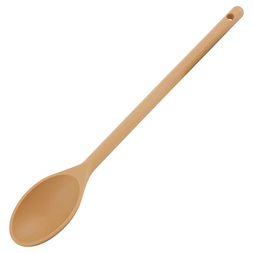 Winco 15" High-Heat Nylon Cooking Spoon - Non-Stick & Dishwasher Safe