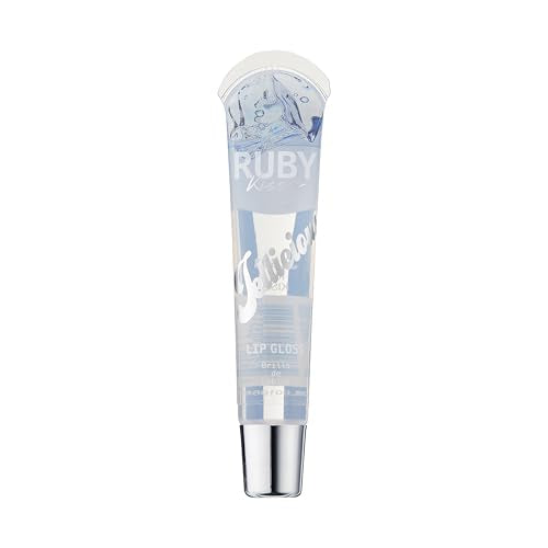 Ruby Kisses Jelly Lip Gloss with Mango Butter & Acai Berry - Long-Lasting Shine