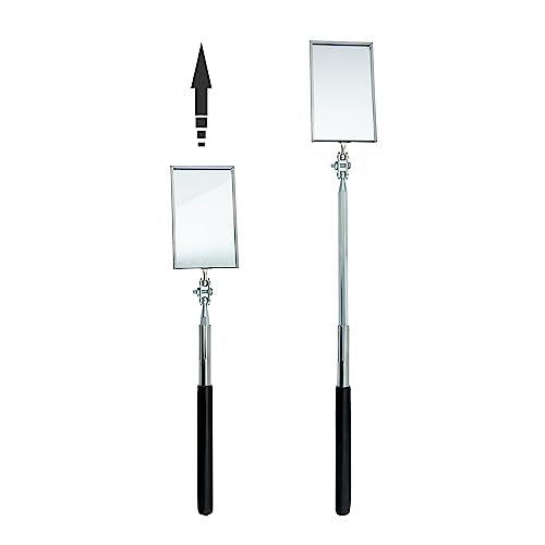 Ullman K-2 Rectangular Telescoping Inspection Mirror, 3.5 x 2.125 Inch