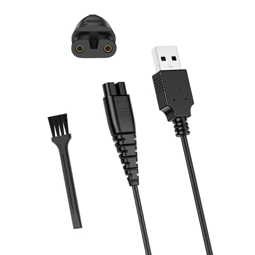 5V USB Charger for Hatteker Cordless Beard Trimmer & Clippers