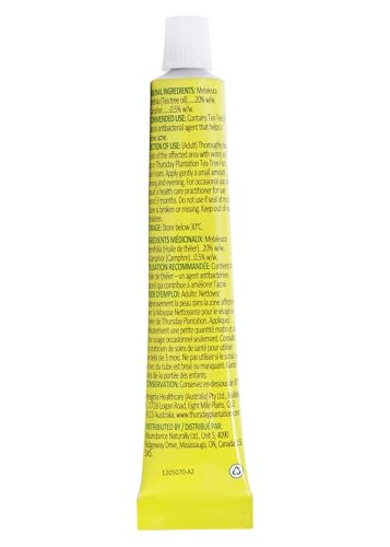 Thursday Plantation Tea Tree Oil Acne Gel - 10g Overnight Treatment for Clear Skin